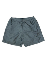Prada khaki green side logo swim shorts